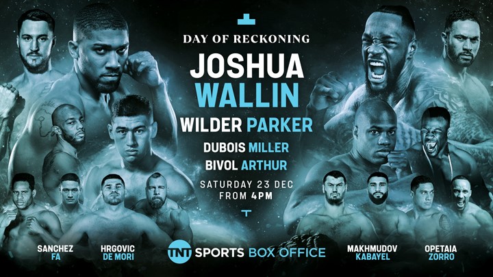 Joshua vs Wallin boxing night