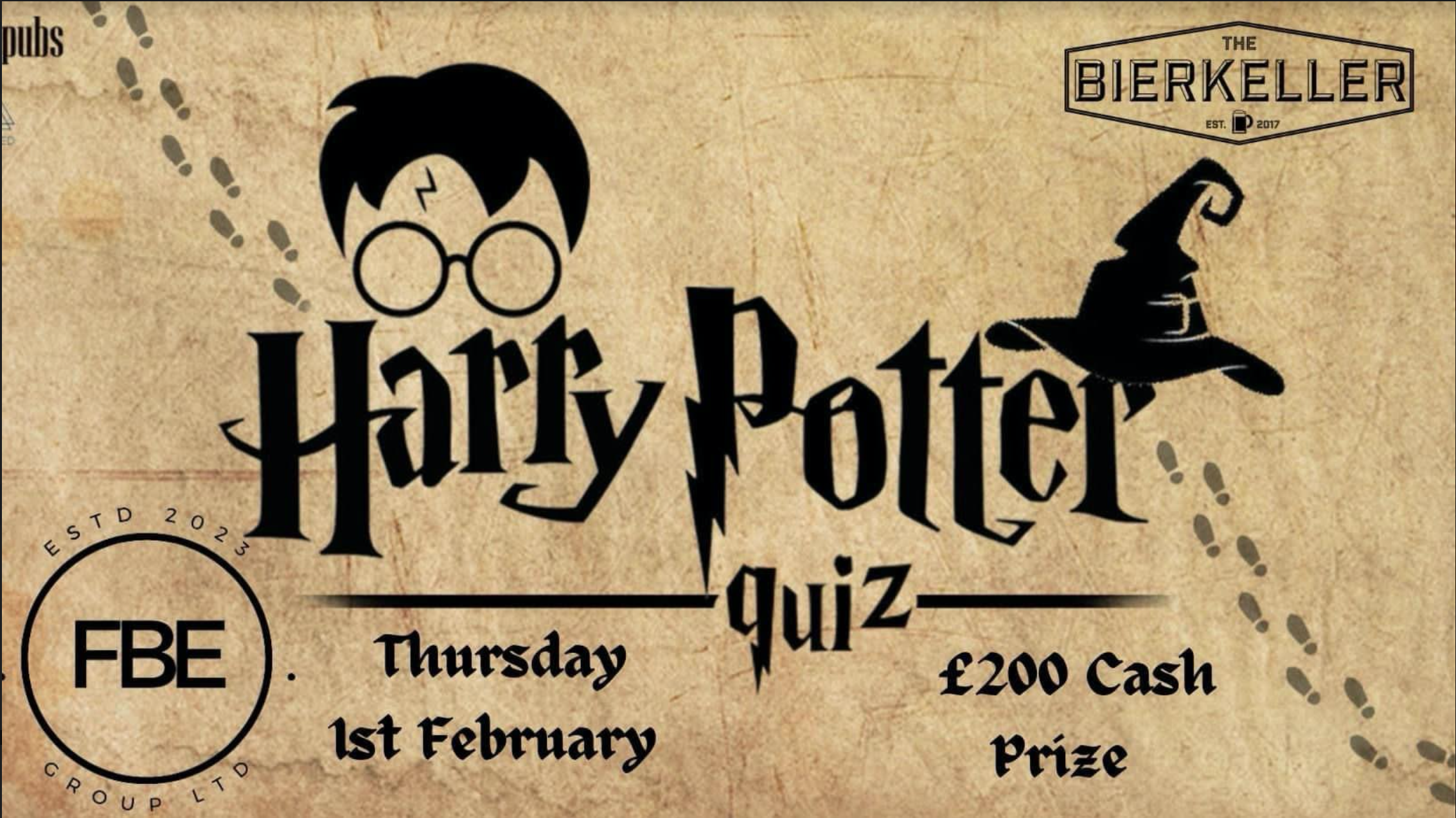 Harry Potter quiz night