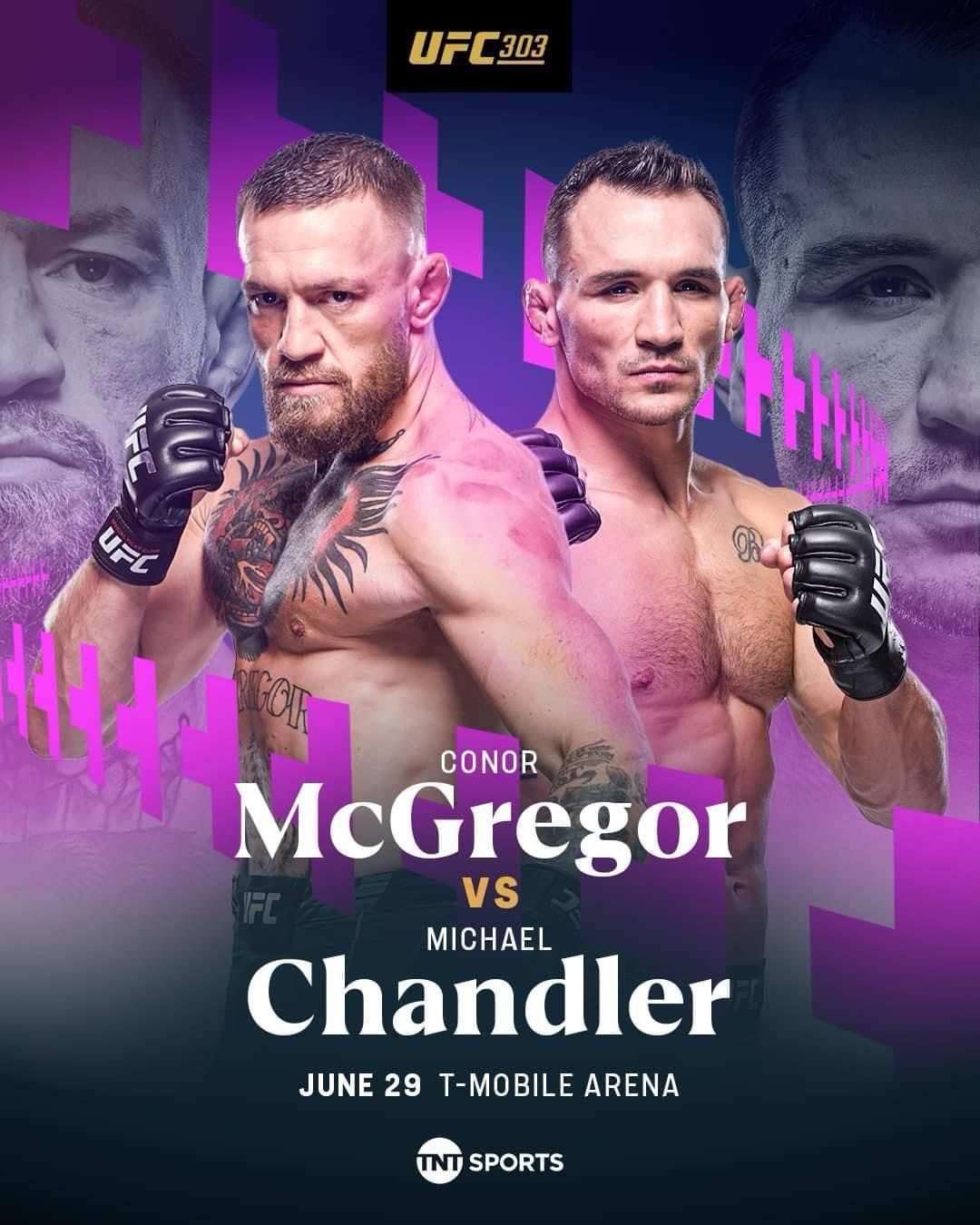 McGregor vs Chandler UFC 303