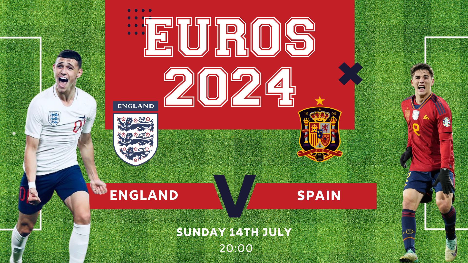 England vs Spain